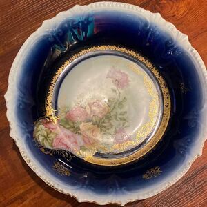Antique Royal Bavarian Germany Porcelain China Bowl